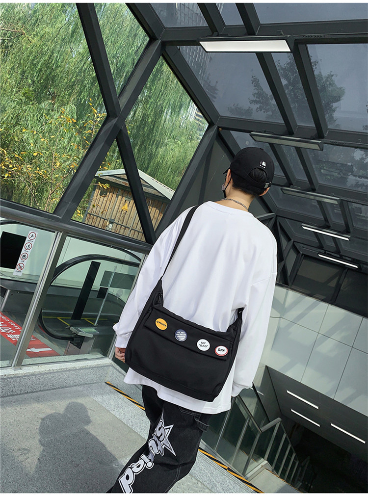 Japanese Crossbody Bag Mens Shoulder Tooling Large Capacity Fashion Brand Messenger Bag Backpack Casual Shoulder Bag Ins Trendy Mens Bagpicture36
