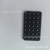 28 pieces double-sided suction cup black