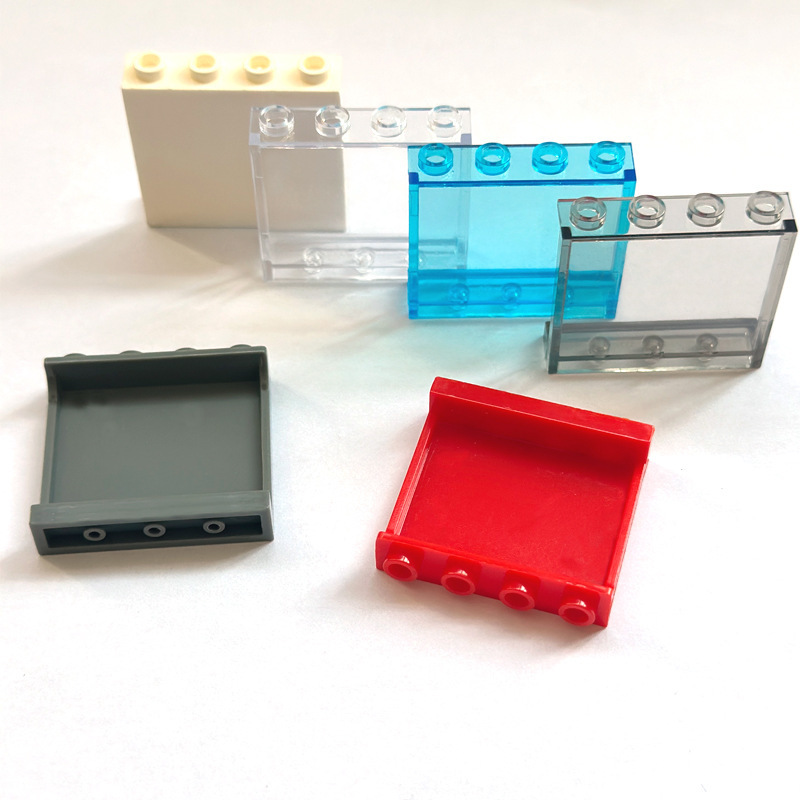 [50g] Moc Compatible with Lego 4215 Small Particle Building Blocks Basic Spare Parts Universal 1X4X3 Wall Panel 60581
