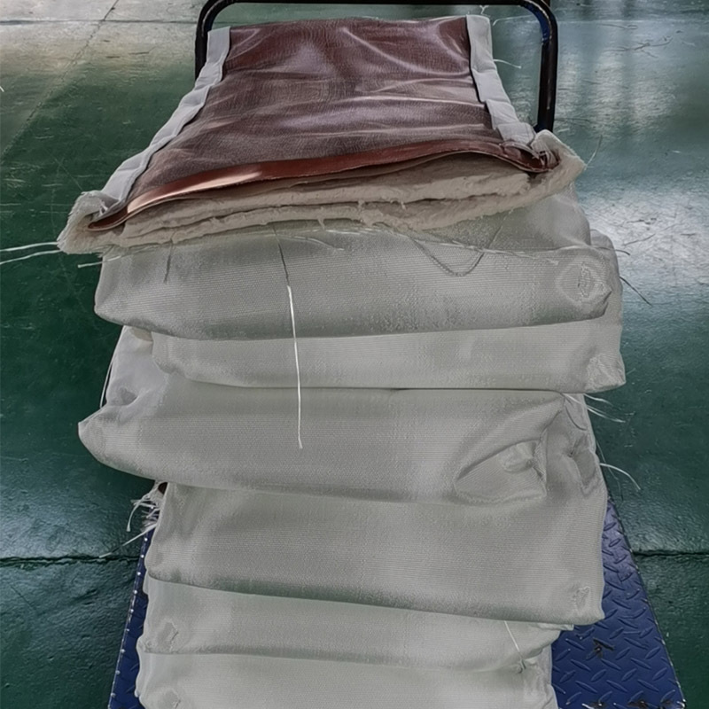 非金属蒙皮 织物软连接蒙皮高温烟气用圈带非金属补偿器用软连接