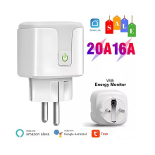 涂鸦智能插座wifi欧规插头定时插座语音开关手机远程操控带电量