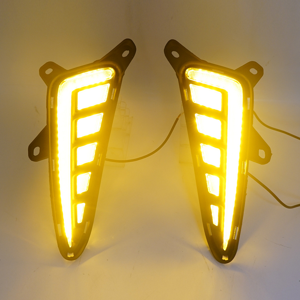 Adecuado para Toyota CHR luz diurna 17 años CHR luz diurna magia LED original Luz de niebla modificación image 2