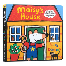 梅西的房子Maisy's House英文原版绘本小鼠波波的家小鼠波波立体