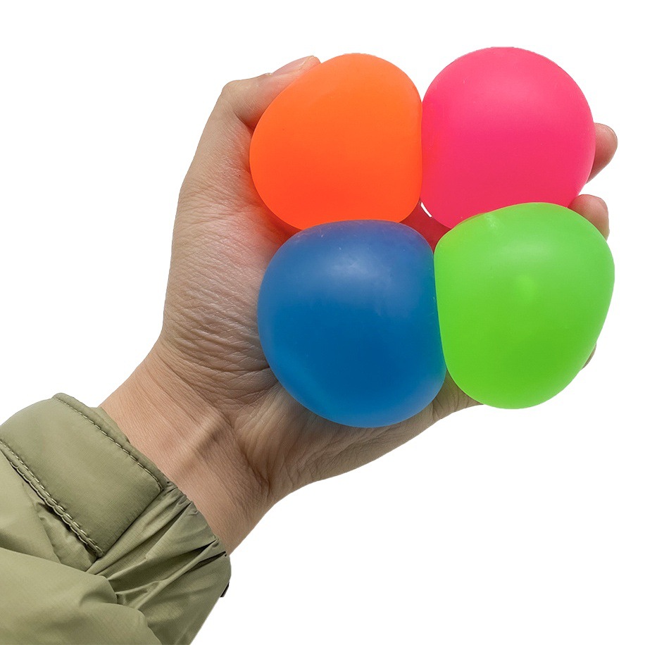 Transfronterizo jarabe de malta bola de descompresión malta azúcar pizca música puesto de juguete