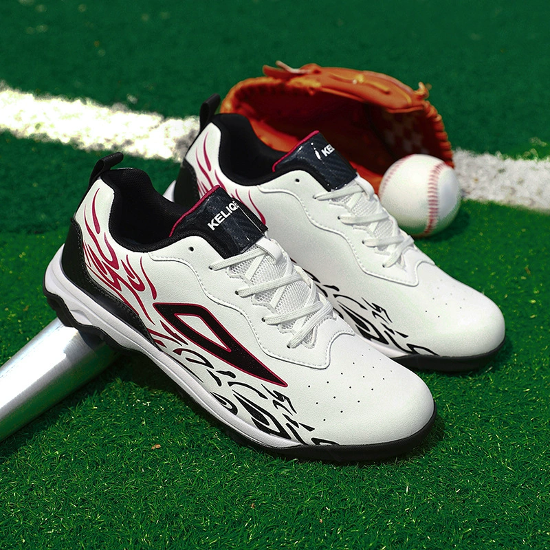 Мужские кроссовки для регби с фиксированными шипами, профессиональные тренировочные бейсбольные кроссовки для улицы, нескользящие, износостойкие, для тренировок.