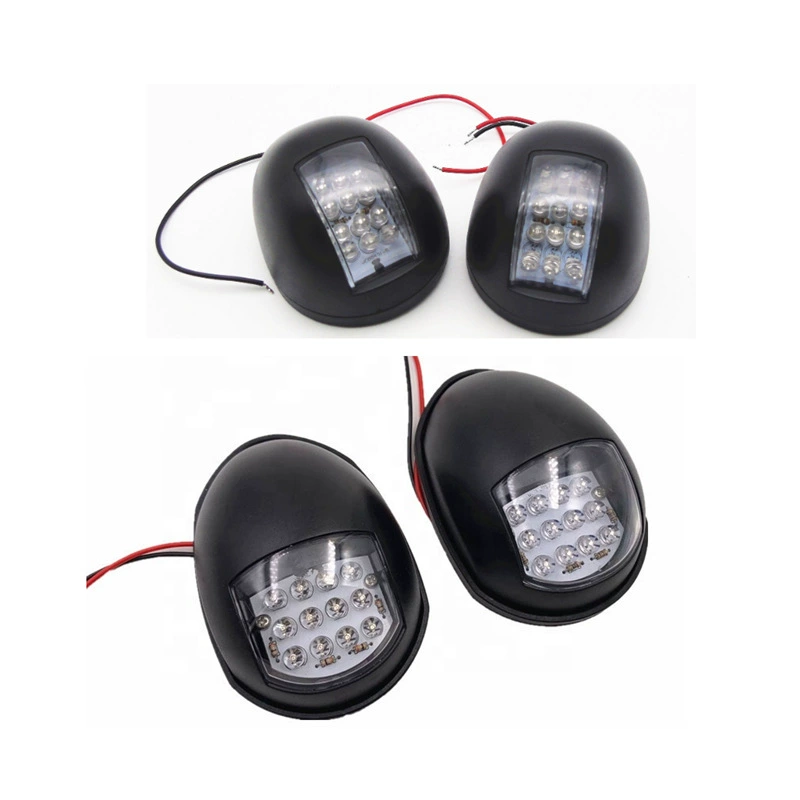 Яхта специальный навигационный боковой индикатор светодиодный свет красный и зеленый свет боковой сигнальный индикатор корабля