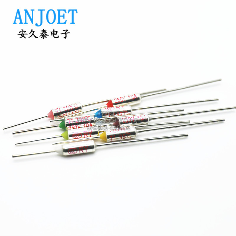 Temperature fuse RY-216 RY216 Tf216 ℃ electric cooker safety tube thermal protection 10A250V Temperature fuse RY-216 RY216 Tf216 ℃ electric cooker safety tube thermal protection 10A250V