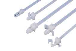 PUV-170BK白色台湾凯士士kss-插鞘式扎线带 100根/包