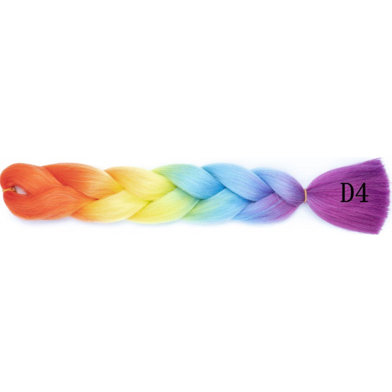 Extensiones de trenzas jumbo de 24 pulgadas, cabello sintético para trenzar