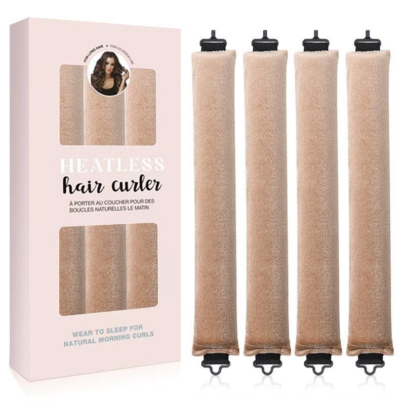 Perezoso rizado estilo de cabello libre de rizos ondas grandes sueltos sin calor rizador de cabello para dormir cortar el cabello rizado de cola