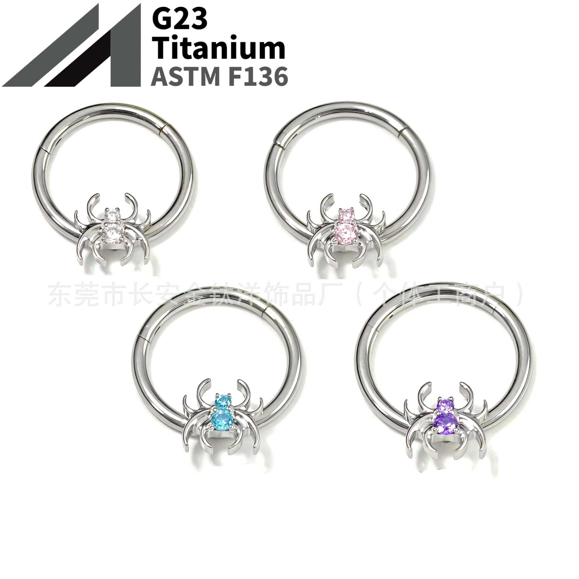 16G labret stud size and finish detail