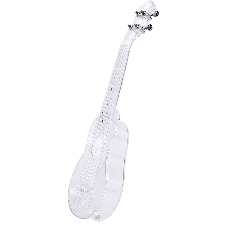 Plastic ukulele with a score for students, toy, guitar, musical instruments, 21 inch, DIY 5