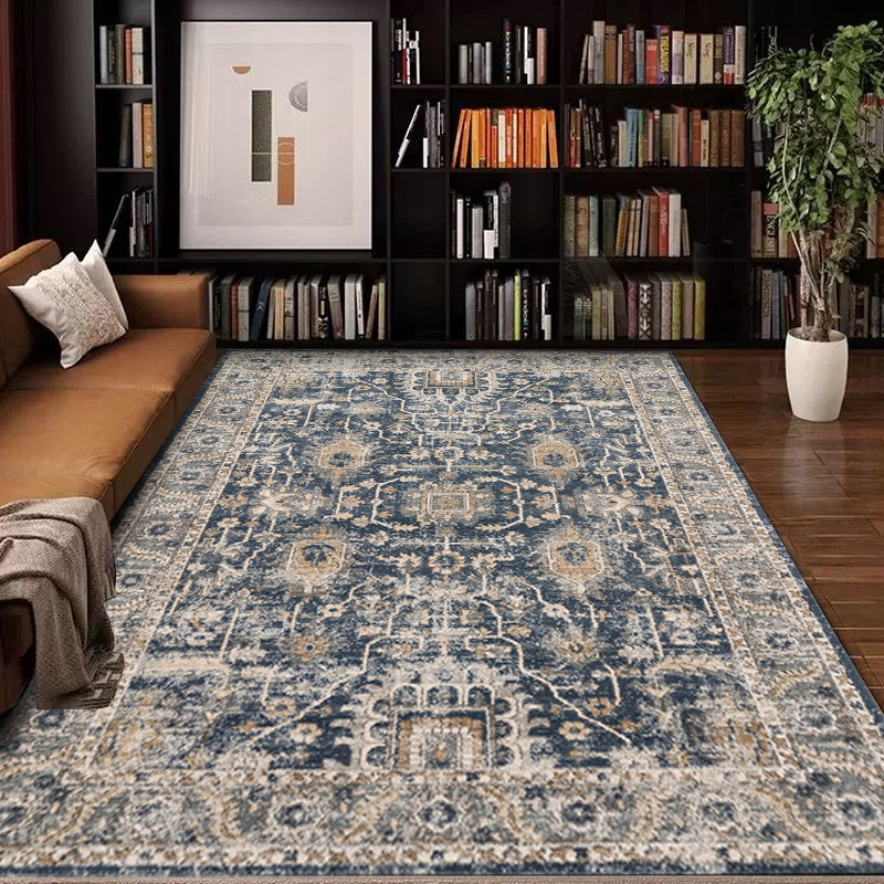Vintage Teppich Im Türkischen Stil Florale Boho Matte Wohnzimmer_voghion.com