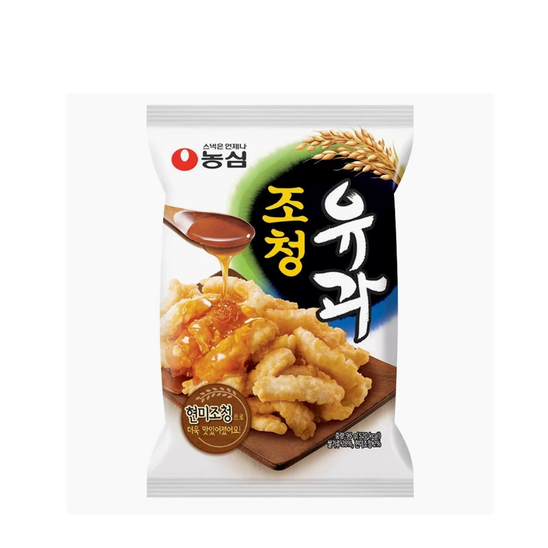 Набор снэков Nongshim — корейские чипсы и крекеры, набор 16–20 пакетов (68–96 г каждый)