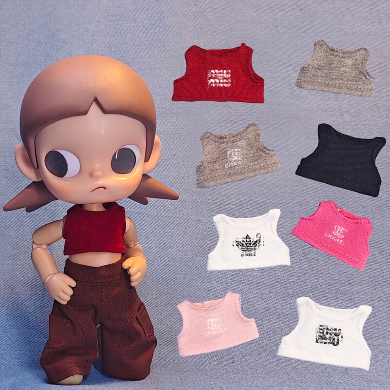 Zsiga Doll Clothes Bjd 1/8 Long-Leg Kt Special Doll Clothes Doll Accessories Fashion Print Summer Tank Top Zsiga Doll Clothes Bjd 1/8 Long-Leg Kt Special Doll Clothes Doll Accessories Fashion Print Summer Tank Top
