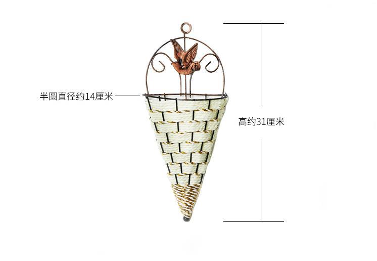 Cesta colgante triángulo