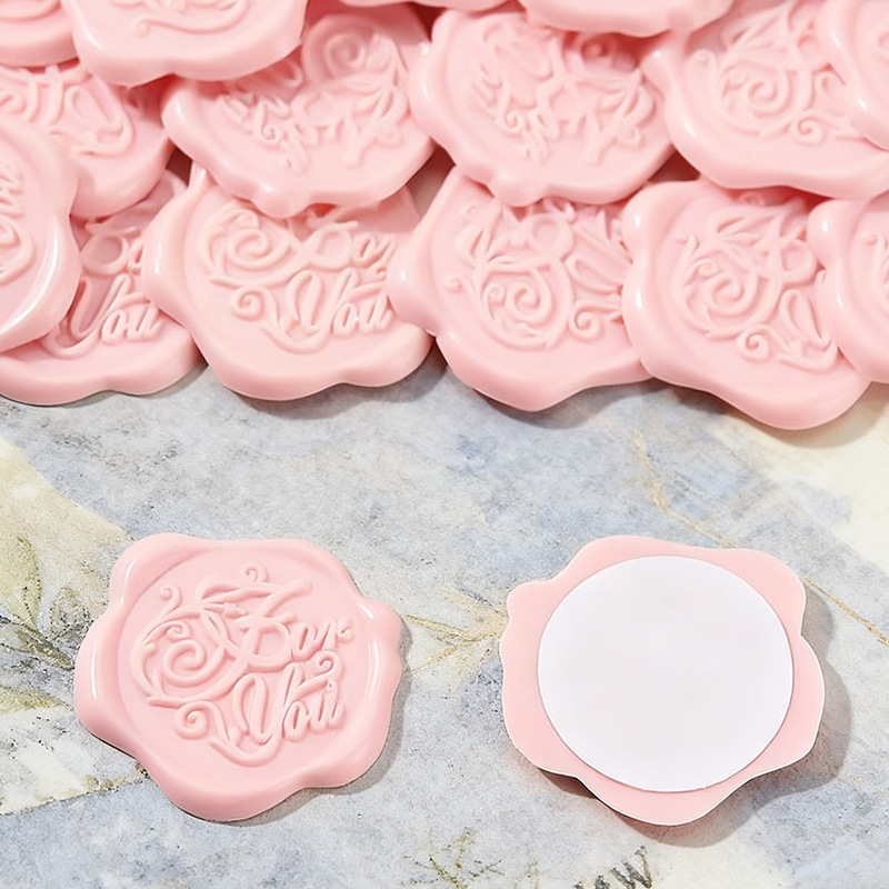 sello de cera en relieve sobre carta de amor tarjeta postal sello pegatinas de regalo sello de cera sello de cera sello de cera impresión de pintura de fuego