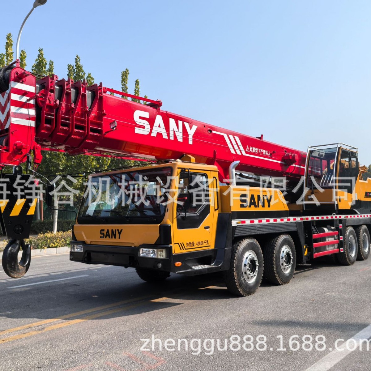二手 三一stc500 50t 汽车起重机 现货出口