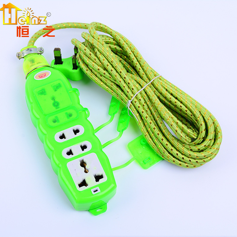 Verde 500 con cubierta de seguridad práctica multifuncional británico cobre iraquí conector enchufe de placa de conexión