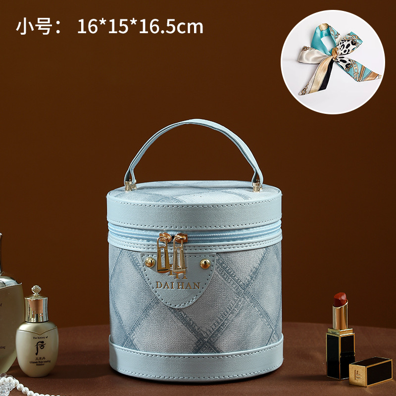 8012 패치워크 데님 블루 리본 스몰