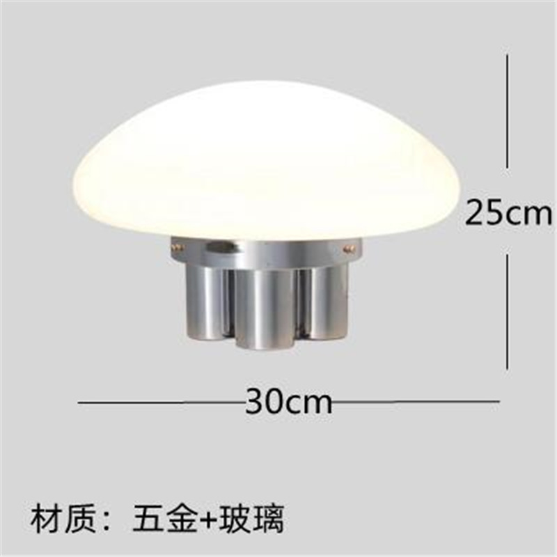 クリエイティブデザイン北欧シンプルで豪華な電気スタンド寝室ベッドヘッドランプ感リビング装飾ガラス|undefined