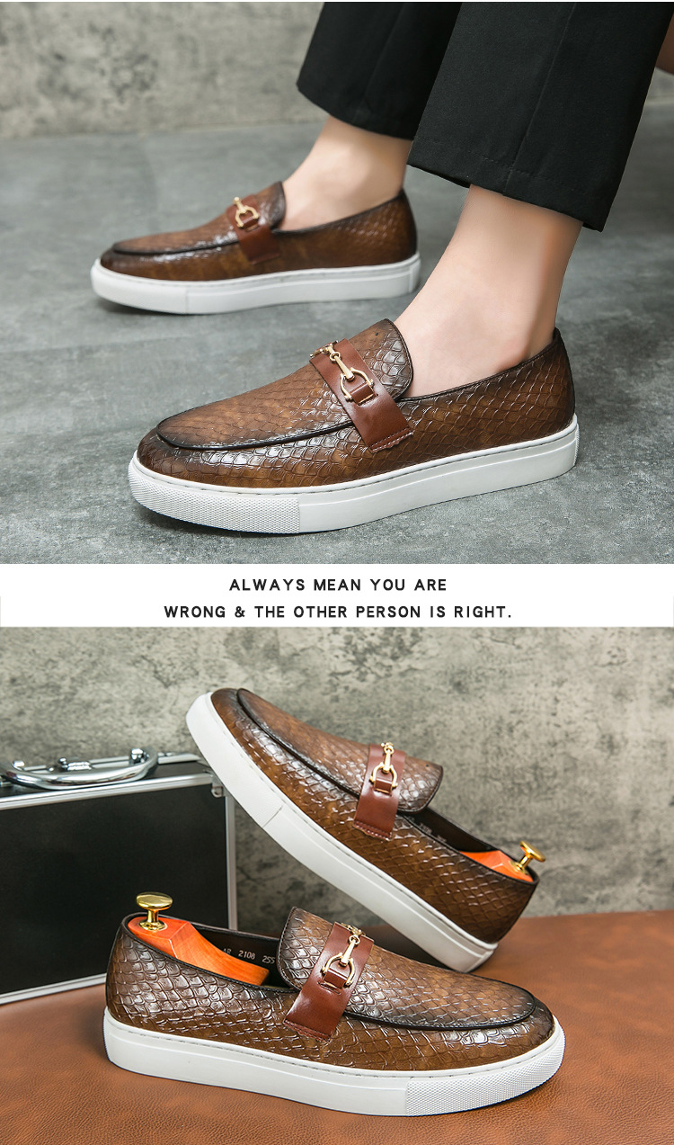 Men Casual Shoes Work Shoes Sneakers Fabric Comfortable Cushioned Versatile Sneakers_voghion.com