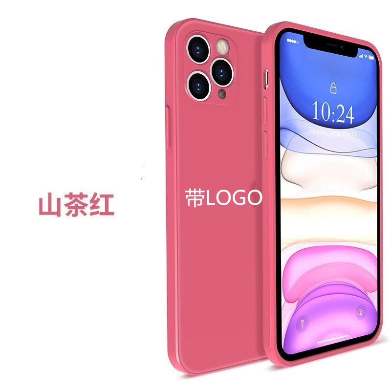 Silicone Phone Case (Apple iPhone 11–17 Series) — Liquid Silicone, Camera Lens & Drop Protection