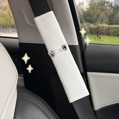 Seat belt shoulder pad, Holes DIY Removable Doll Decoration