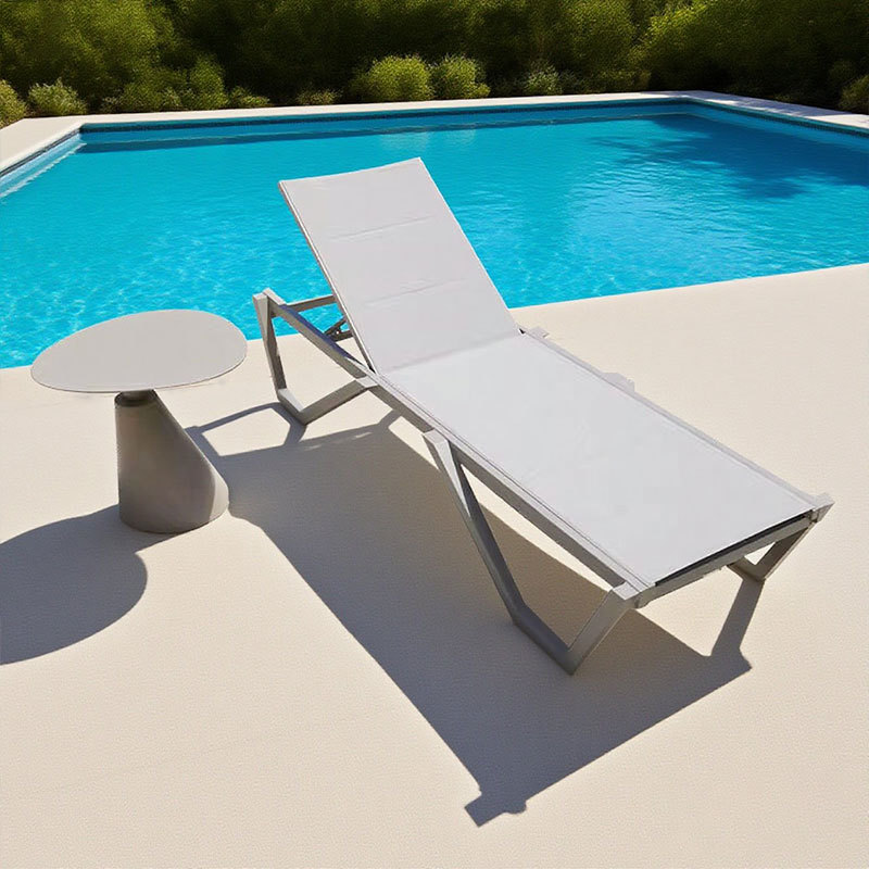 Piscina al aire libre Hotel Residencial piscina ocio sillón impermeable patio al aire libre frente al mar silla de playa al por mayor