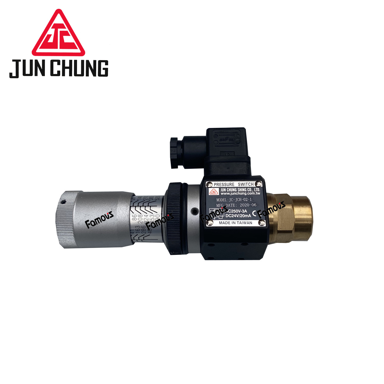 JC-JCS-02-N-1 骏全JUN CHUNG 压力开关直供JC压力继电器JCS-02-N