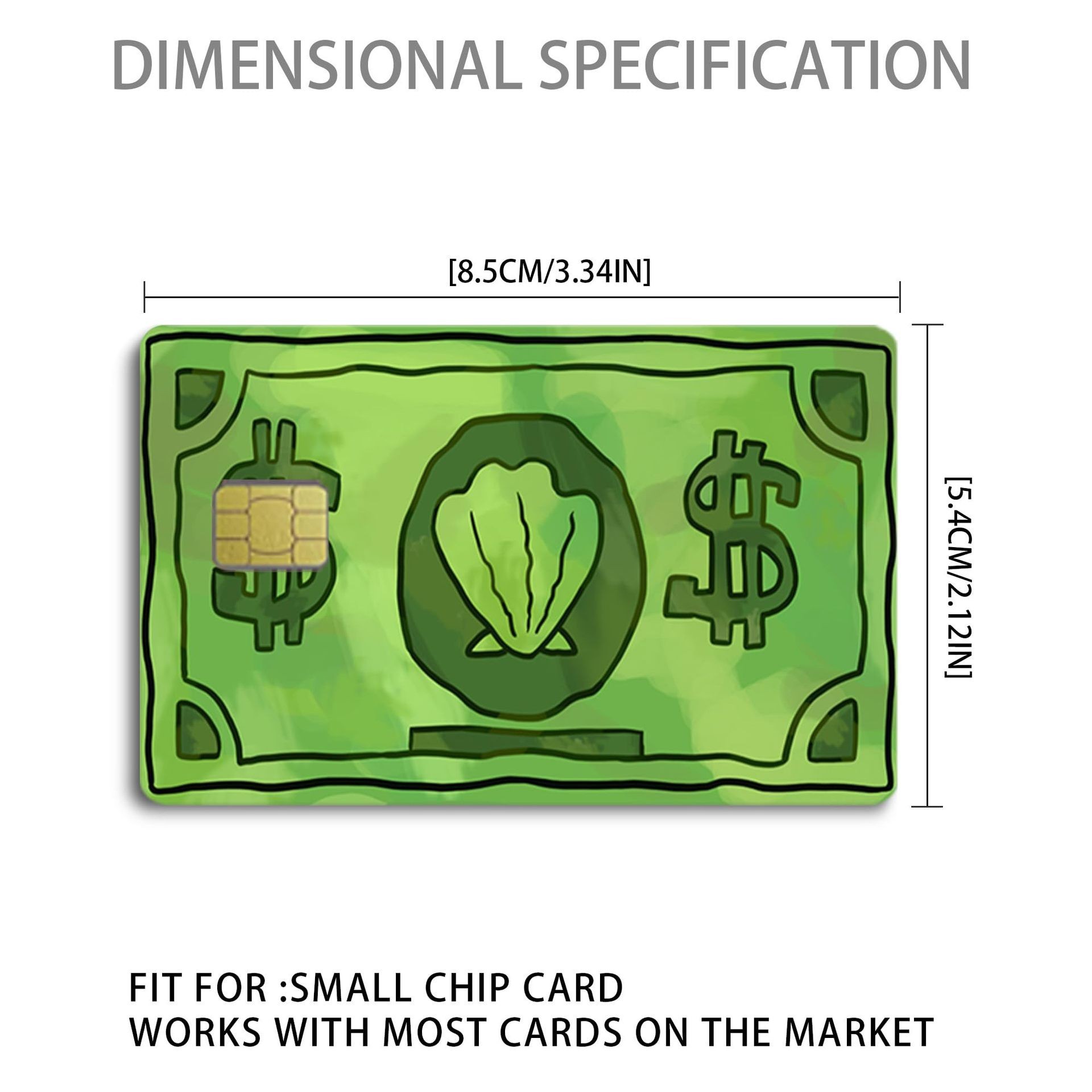 2024 Cross-border New Credit Card Sticker Credit Card Sticker Small…
