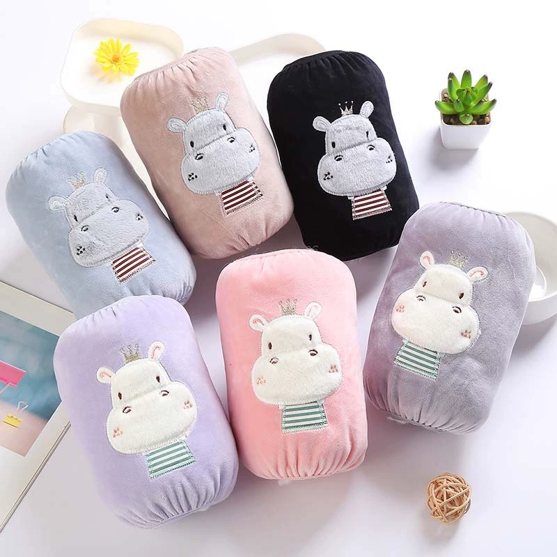 Детский рукав, Зимний Детский милый мультяшный осенне-зимний рукав для родителей и детей, Мужской и Женский рукав для головы