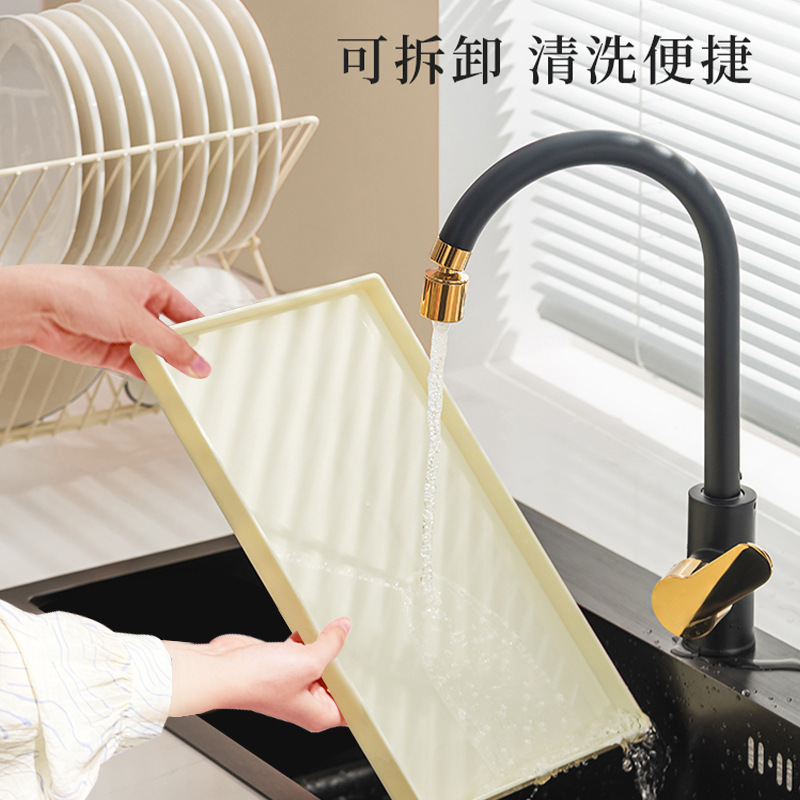 Rejilla para platos pequeña Rejilla para almacenamiento de platos Rejilla para escurrir Rejilla para platos Fregadero de cocina Rejilla para escurrir sobre encimera