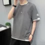 印花几何薄款男款体恤衫