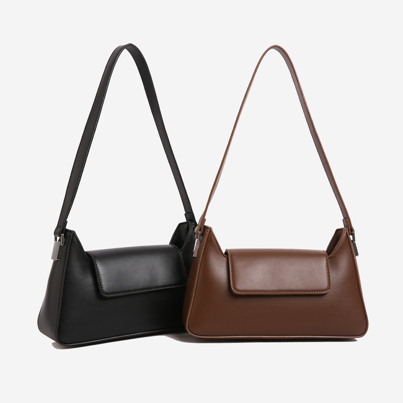 2026 New Cross-Border Simple Versatile Shoulder Bag Fashion Commuting Crossbody Bag Korean Style Underarm Bag Solid Color PU Women's Bag 2026 New Cross-Border Simple Versatile Shoulder Bag Fashion Commuting Crossbody Bag Korean Style Underarm Bag Solid Color PU Women's Bag