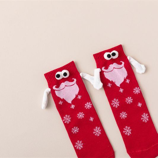 크리스마스 레드 [크리스마스 핸드 양말] OPP 포장