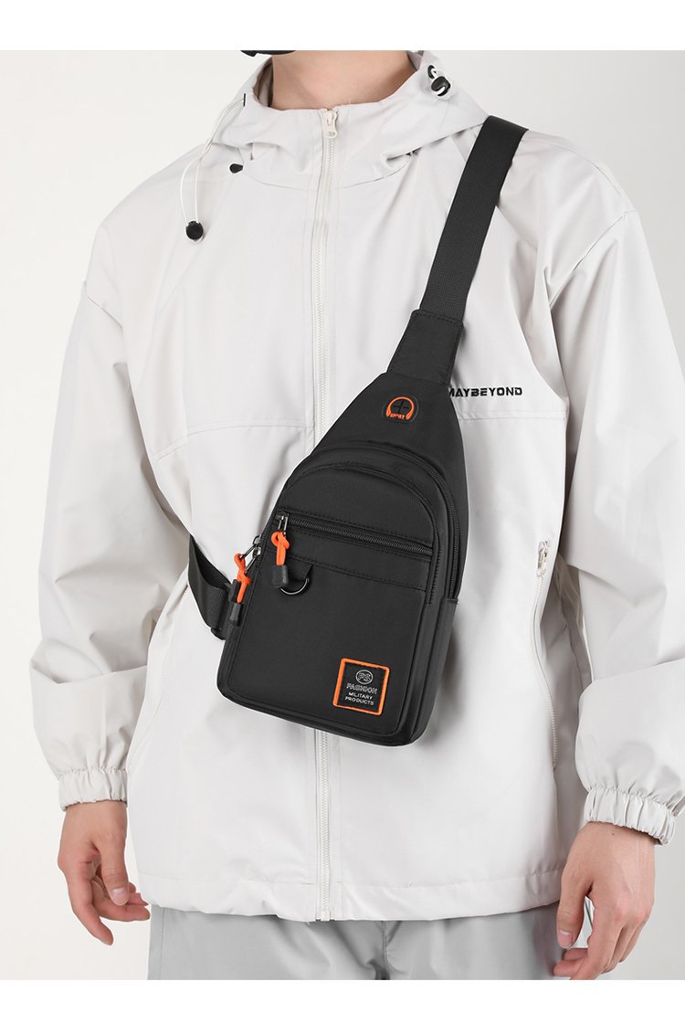 Men's travel and casual chest bags, outdoor sports crossbody bags, direct sales from the manufacturer, water-resistant high-quality single-shoulder bags undefined