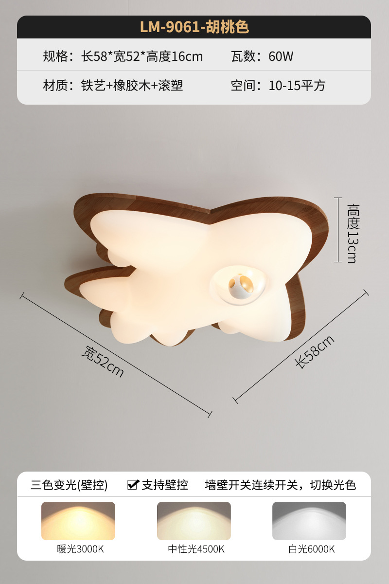 Luces de habitación para niños, estilo moderno y simple nórdico, personalidad creativa, estudio de astronauta, sala de estar, dormitorio, lámpara de techo