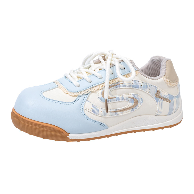 Zapatillas de entrenamiento alemanas ligeras con cordones para mujer, estilo ballet, artísticas y delicadas, estilo bosque, cálidas. image 16