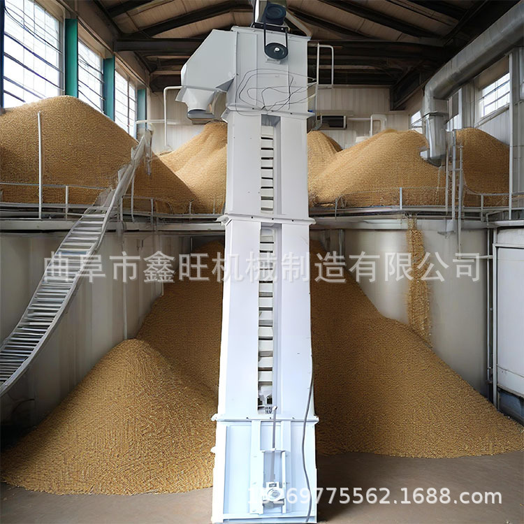 NE15砂石斗式提升机 尿素瓦斗上料机矿石粉末垂直斗提机