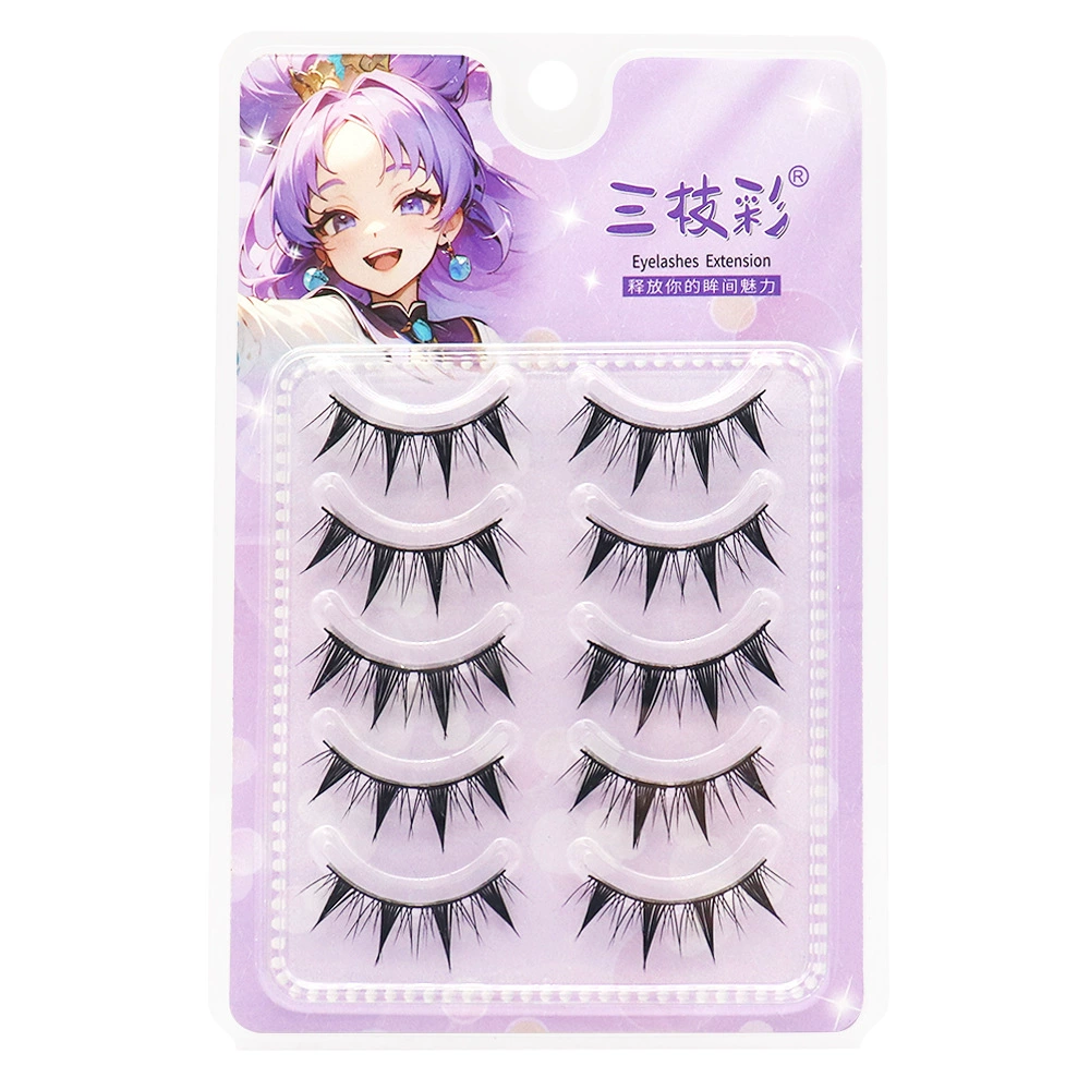 Comics for eyelashes to create double eyelids, dense eye pencil, cat's eye