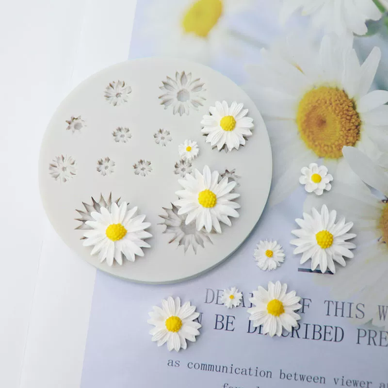 Silicone mold, acrylic fondant, aromatherapy, handmade