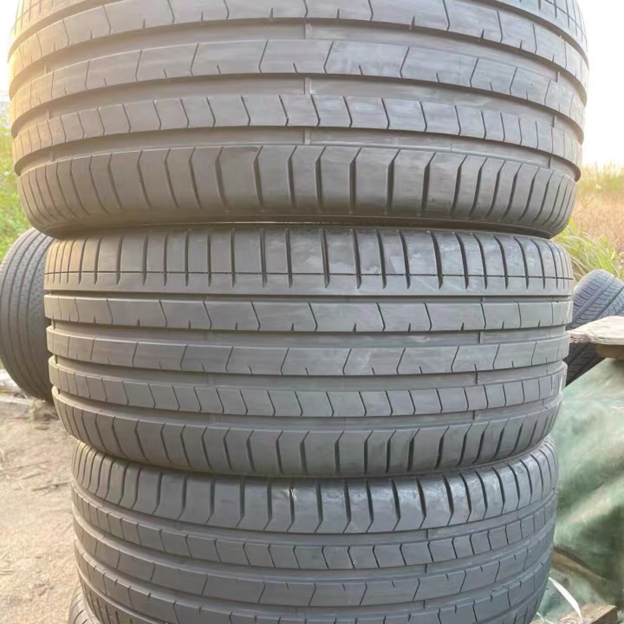 二手倍耐力轮胎255/40R21 PZERO PZ4 102V/Y静音棉适配沃尔沃奥迪