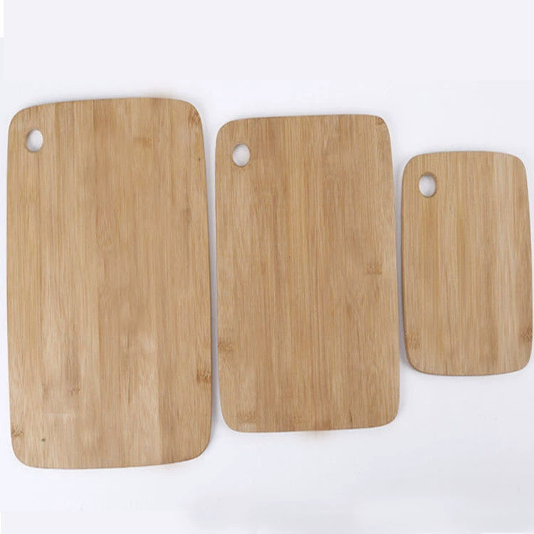 Bamboo Cutting Board, Solid Wood Rectangular, Dual-Use Fruit & Food Prep, 20×15–33×24 cm