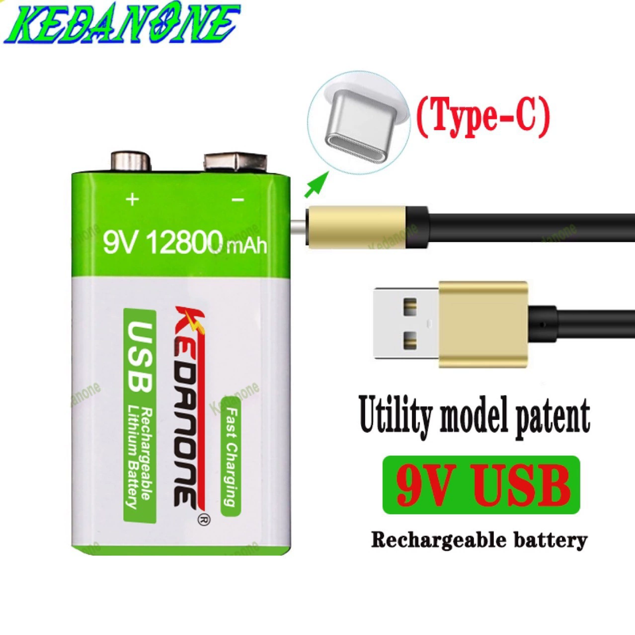 Зарядка батареи, микрофон, игрушка, кабель для зарядки, 9V