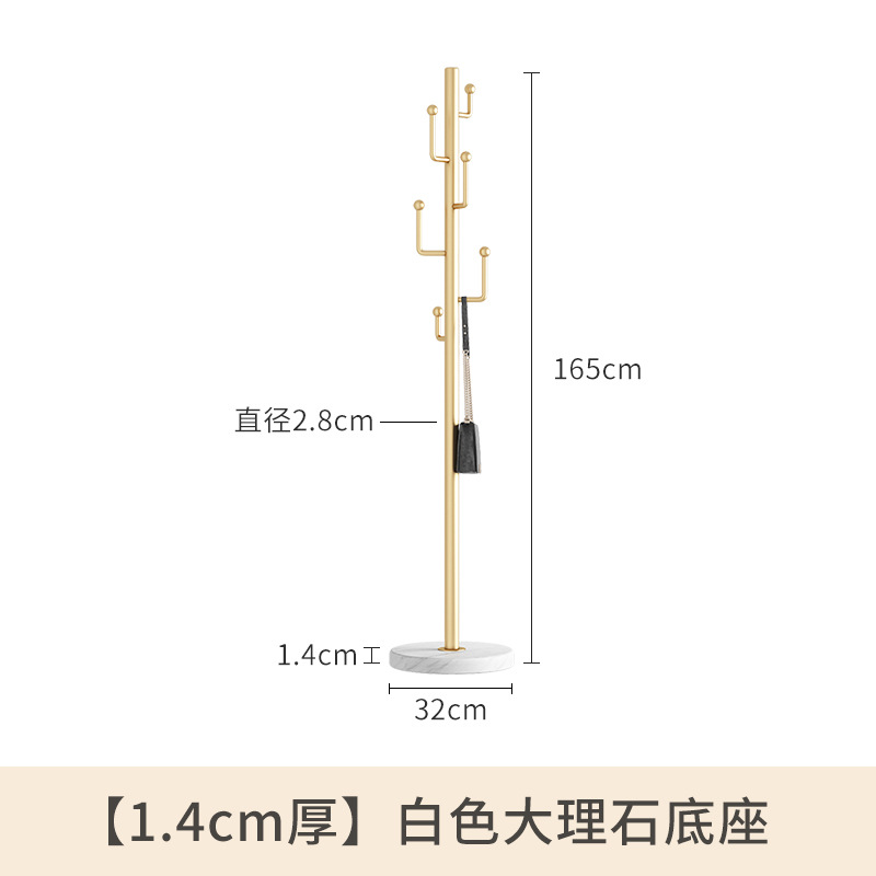 1.4cm 두께의 대리석 + 골드 볼드 브래킷