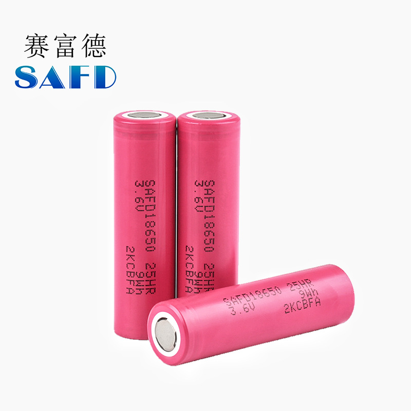 直销18650锂电池 山地电动车电池 高倍率25A3.6v2500mAH欢迎询价