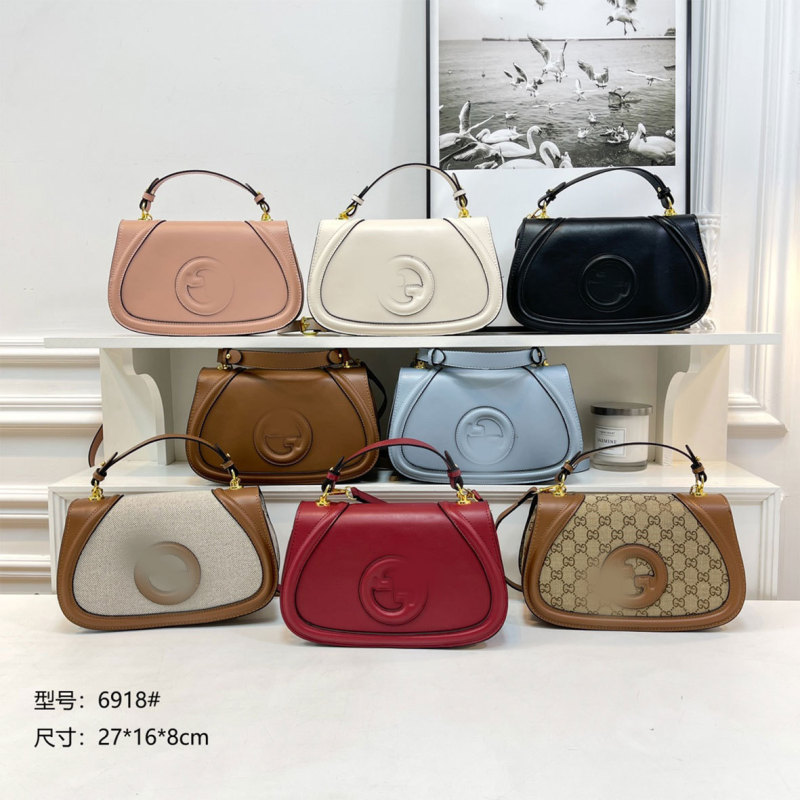 Gujia Blondie Classic Double g Letter Print Style New Color-Blocking Women's Shoulder Crossbody Handbag