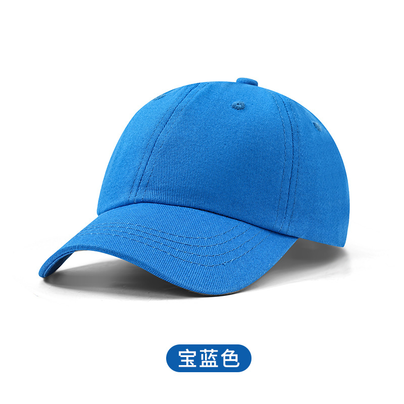Nuevo sombrero de béisbol de algodón suave para niños, sombrero de moda coreano para niños, niñas, sombrero multicolor de macarón para niños image 16