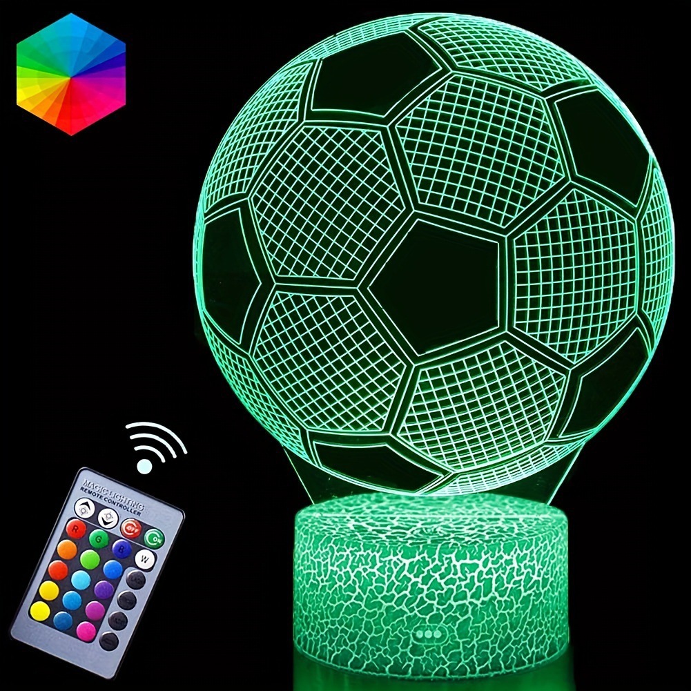 Luz de noche 3D habitación de niños luces de atmósfera luces de cabecera luces de noche luces de escritorio luces de atmósfera decoración de dormitorio image 4